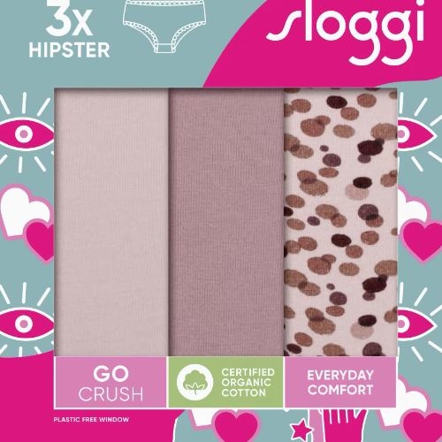 Sloggi GO Crush roze short