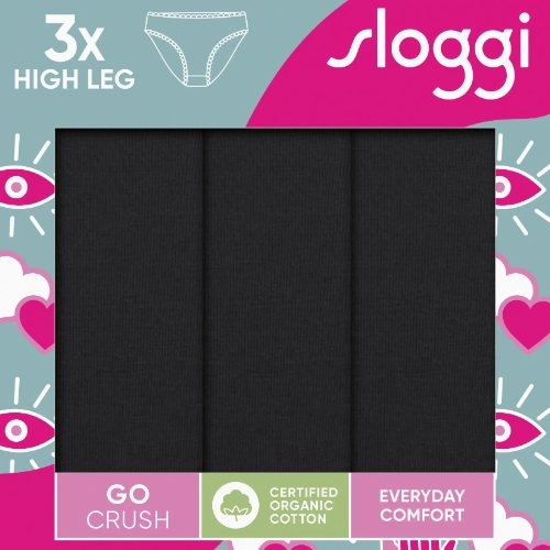 Sloggi GO Crush zwart slip