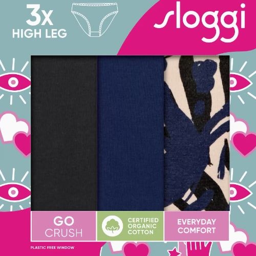 Sloggi GO Crush marine blauw slip