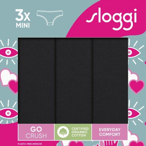 Sloggi GO Crush zwart slip