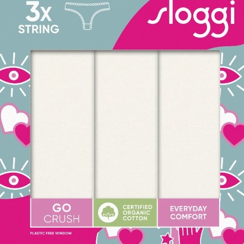 Sloggi GO Crush wit string
