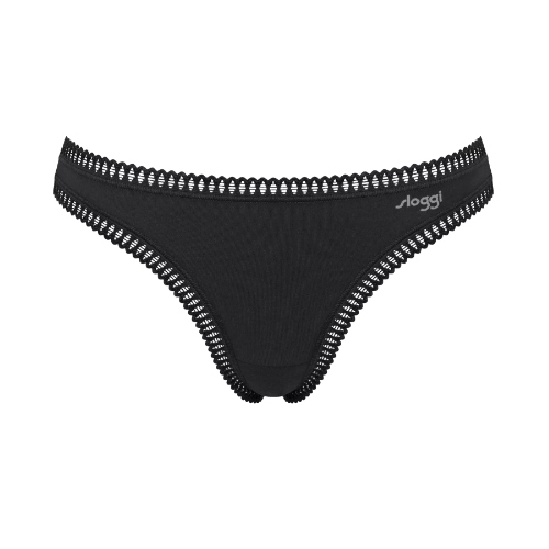 Sloggi GO Crush marine blauw string