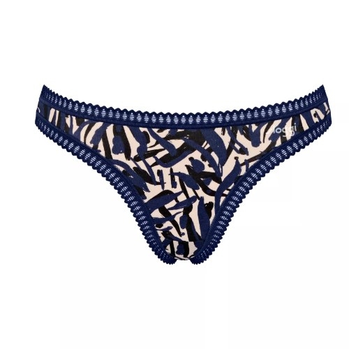 Sloggi GO Crush marine blauw string