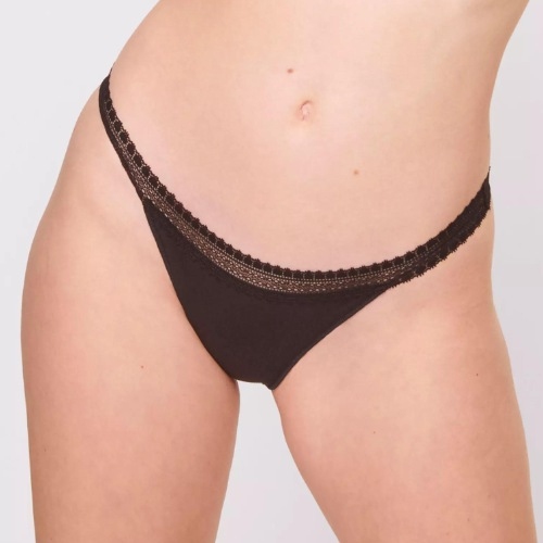 Sloggi GO Ribbed zwart slip
