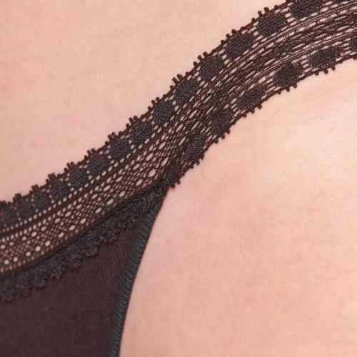 Sloggi GO Ribbed zwart slip