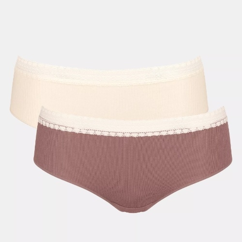Sloggi GO Ribbed bruin short