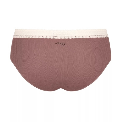 Sloggi GO Ribbed bruin short