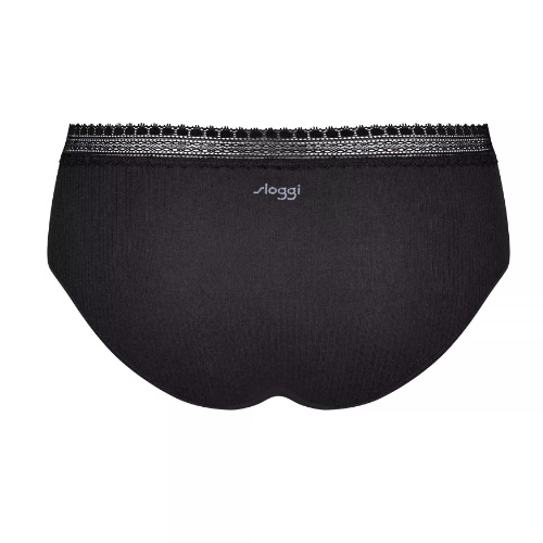Sloggi GO Ribbed zwart short