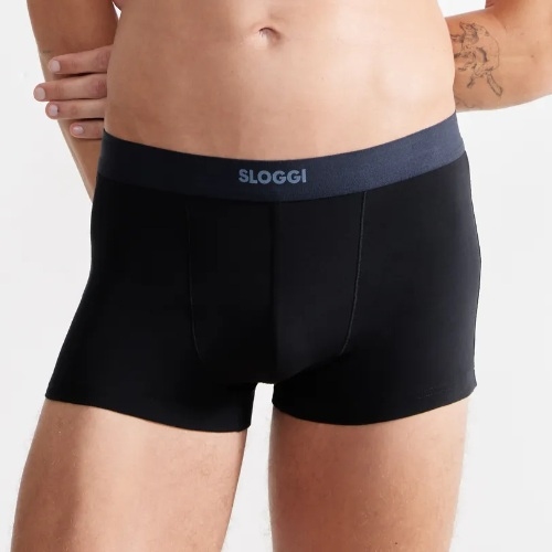 Sloggi Men Ever Ease zwart katoenen trunk