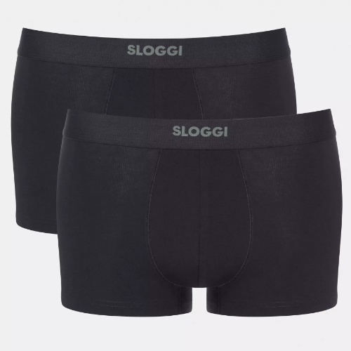 Sloggi Men Ever Ease zwart katoenen trunk