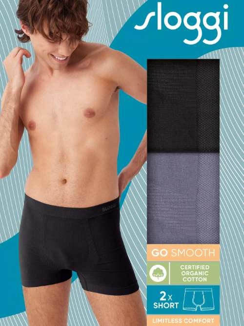 Sloggi Men GO Smooth zwart boxershort