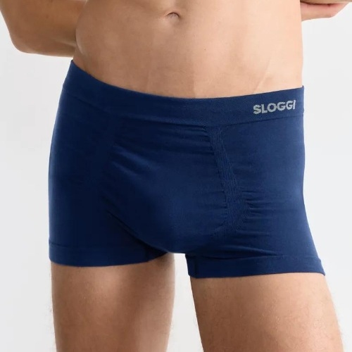 Sloggi Men GO Smooth marine blauw katoenen trunk