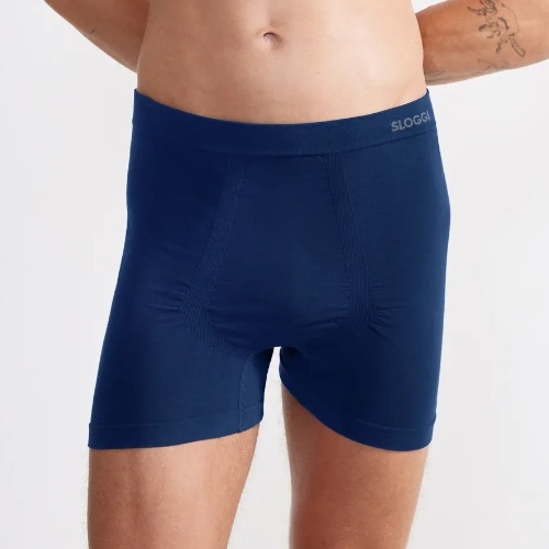 Sloggi Men GO Smooth marine blauw boxershort