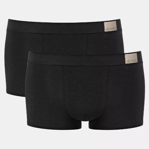 Sloggi Men GO Natural zwart katoenen trunk