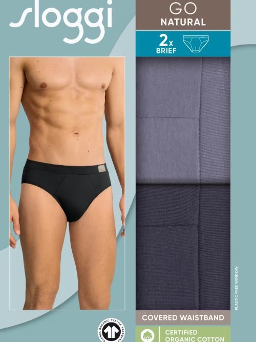 Sloggi Men GO Natural zwart heren slip