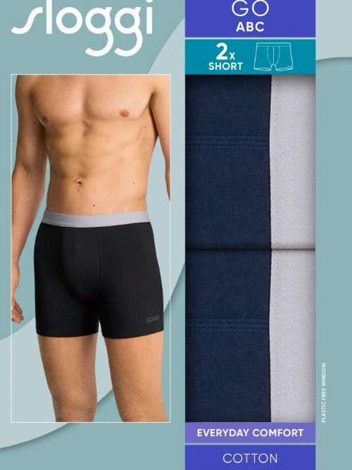 Sloggi Men GO ABC marine blauw boxershort