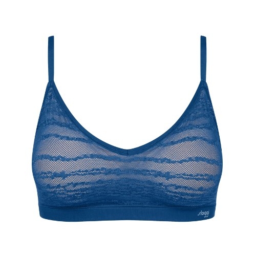 Sloggi Free Evolve blauw niet voorgevormde bh