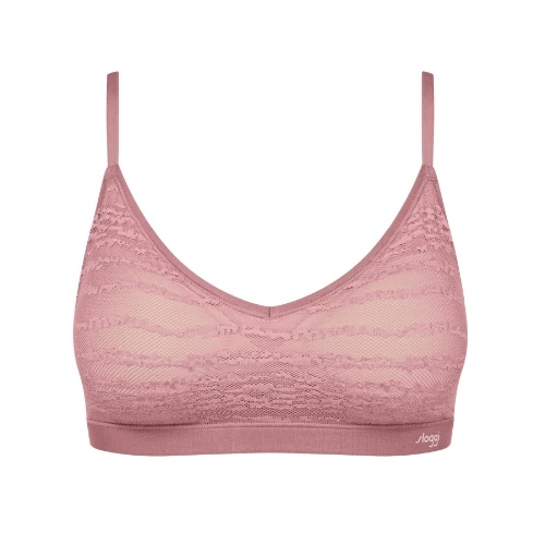Sloggi Free Evolve roze niet voorgevormde bh