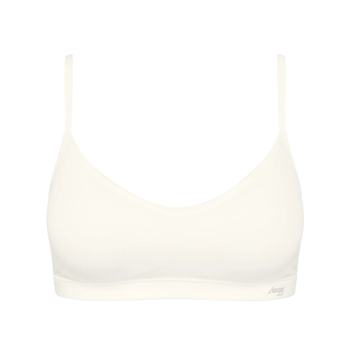 Sloggi Free Evolve wit voorgevormde bikinitop