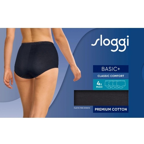 Sloggi Basic+ zwart slip