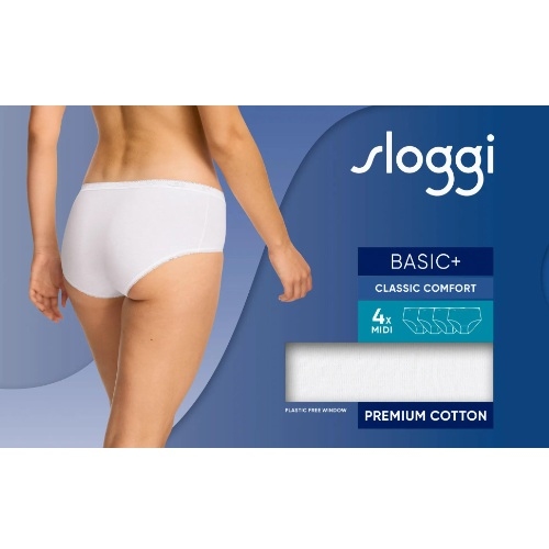 Sloggi Basic+ wit slip