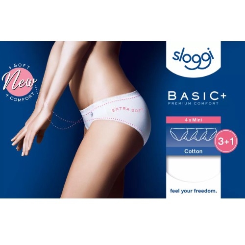 Sloggi Basic+ wit slip