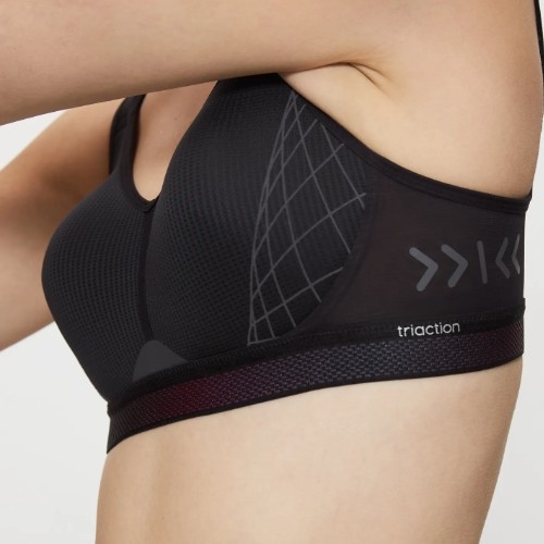 Triumph Triaction Cardio Flow zwart sport bh