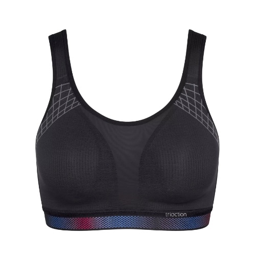 Triumph Triaction Cardio Flow zwart sport bh