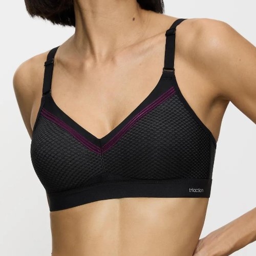 Triumph Triaction Free Motion zwart sport bh