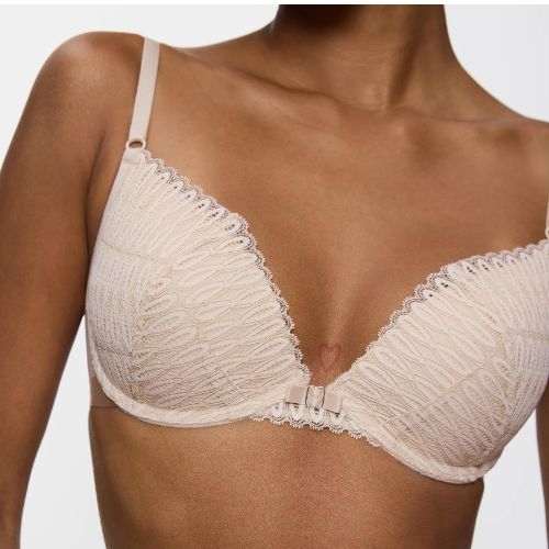 Triumph Aura Spotlight beige push up bh