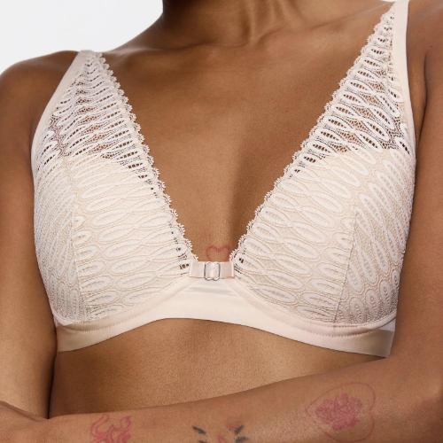 Triumph Aura Spotlight beige voorgevormde bh