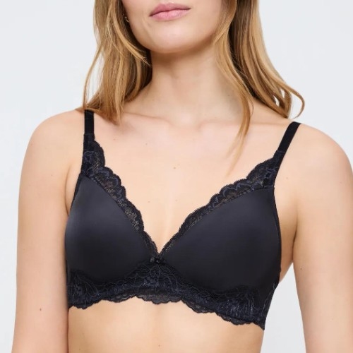 Triumph Amourette Charm donker grijs wireless bh