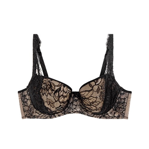 Triumph Amourette Charm zwart voorgevormde bh