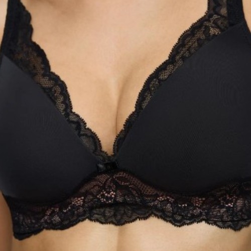 Triumph Amourette Charm zwart wireless bh