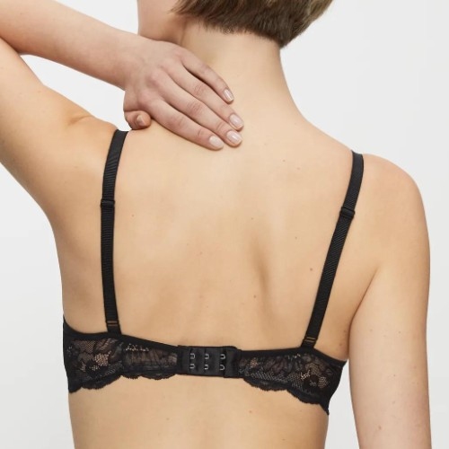 Triumph Amourette Charm zwart niet voorgevormde bh