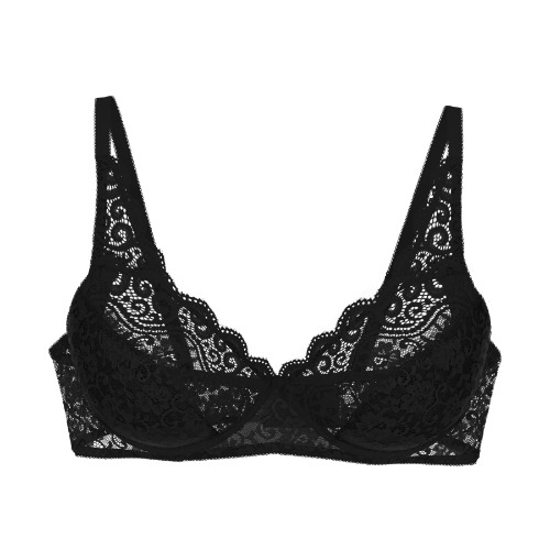 Triumph Amourette zwart wireless bh
