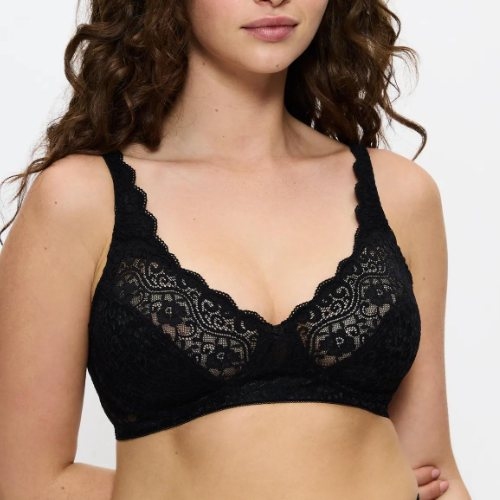 Triumph Amourette zwart wireless bh
