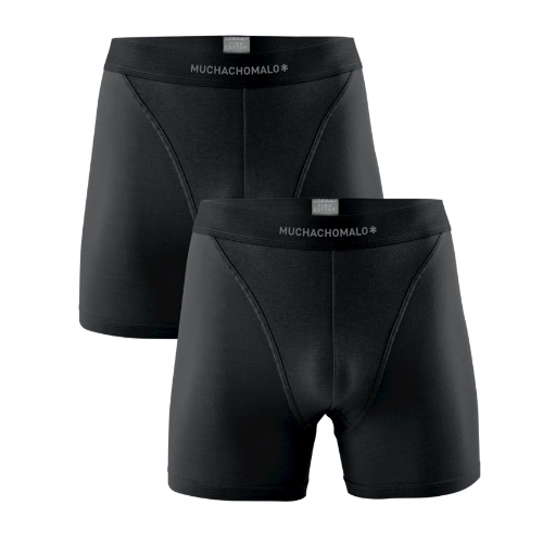 Muchachomalo Basic zwart boxershort