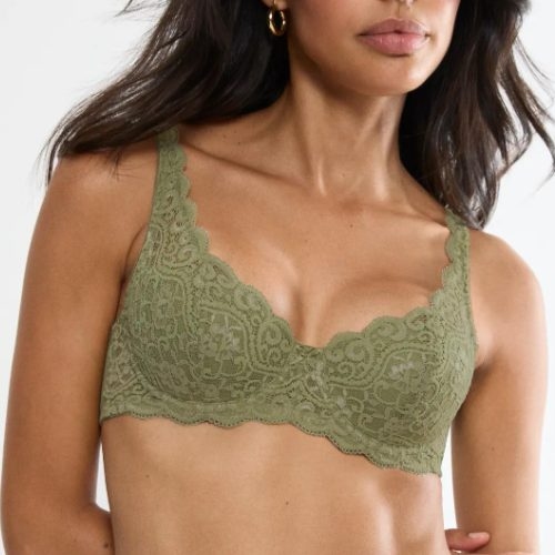 Triumph Amourette olijf groen voorgevormde bh