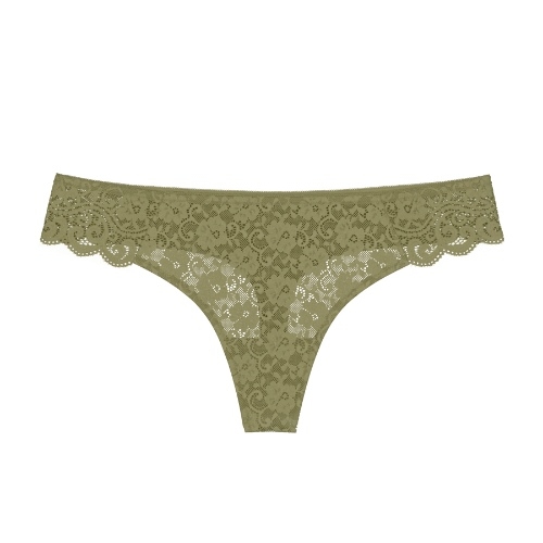 Triumph Amourette olijf groen string