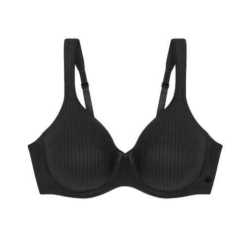 Triumph Modern Soft+Cotton zwart wireless bh