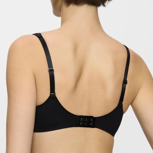 Triumph Modern Soft+Cotton zwart wireless bh