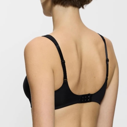 Triumph Modern Soft+Cotton zwart wireless bh