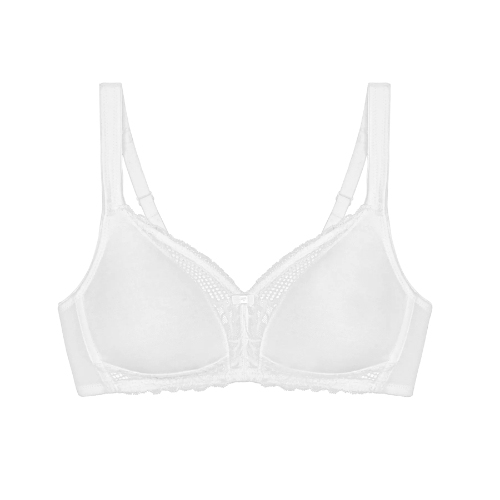 Triumph Modern Lace+Cotton wit niet voorgevormde bh
