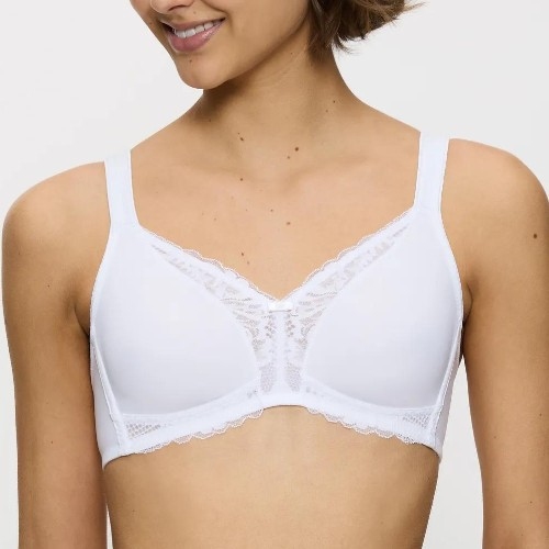 Triumph Modern Lace+Cotton wit niet voorgevormde bh