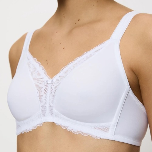 Triumph Modern Lace+Cotton wit niet voorgevormde bh