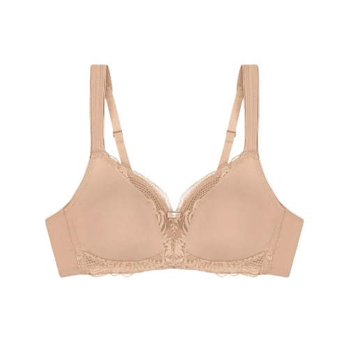 Triumph Modern Lace+Cotton powder niet voorgevormde bh