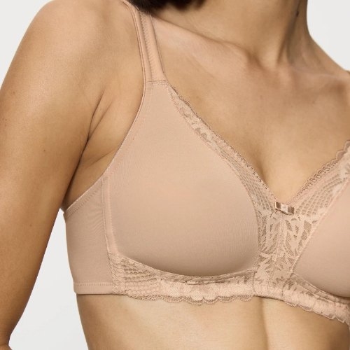 Triumph Modern Lace+Cotton powder niet voorgevormde bh