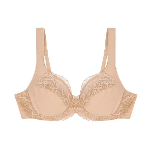 Triumph Modern Lace+Cotton powder niet voorgevormde bh