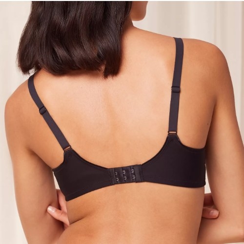 Triumph Modern Lace+Cotton zwart voorgevormde bh